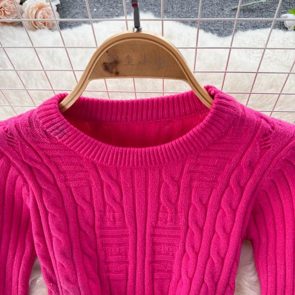 Aaron Knitted Bodycon Dress - Image 4
