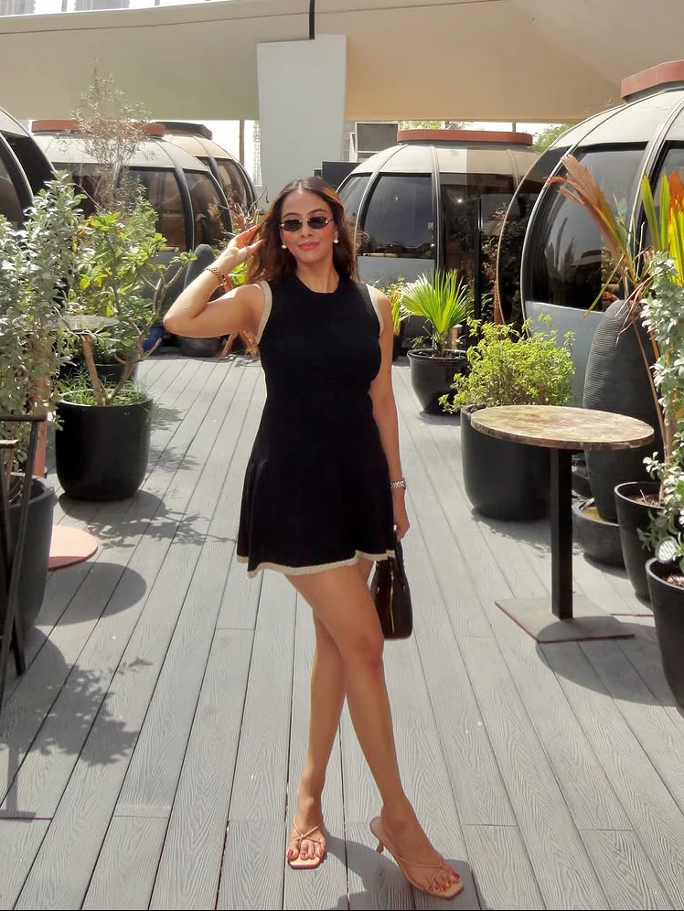 Abby Luxe Short Knit Dress - Image 13