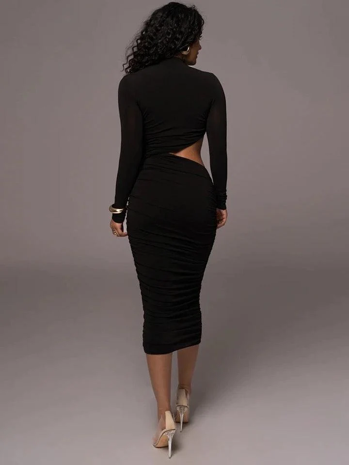 Abecca Bodycon Midi Dress - Image 3