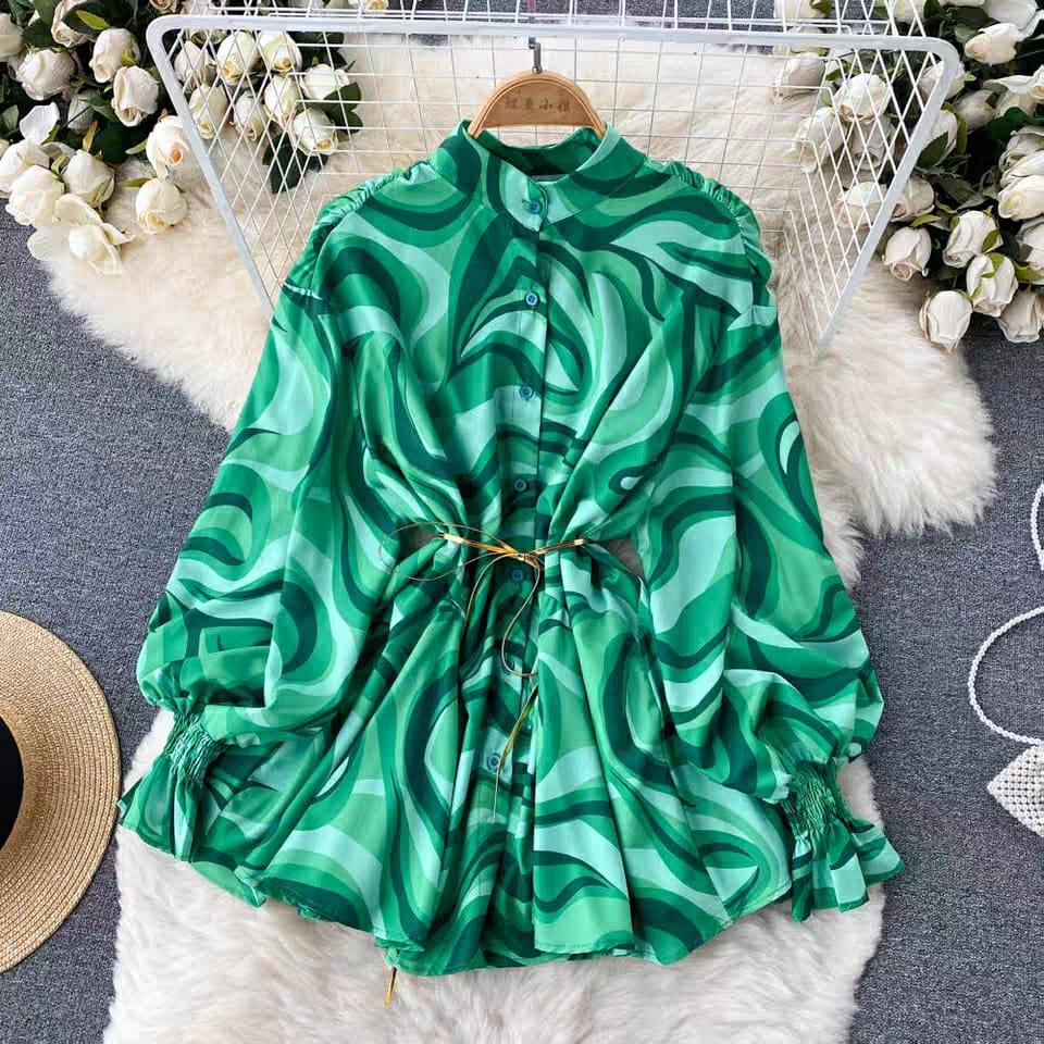 Abstract Statement Dress - Image 3
