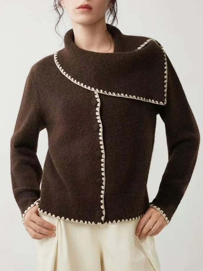 Ada Luxe Woolen Cardigan