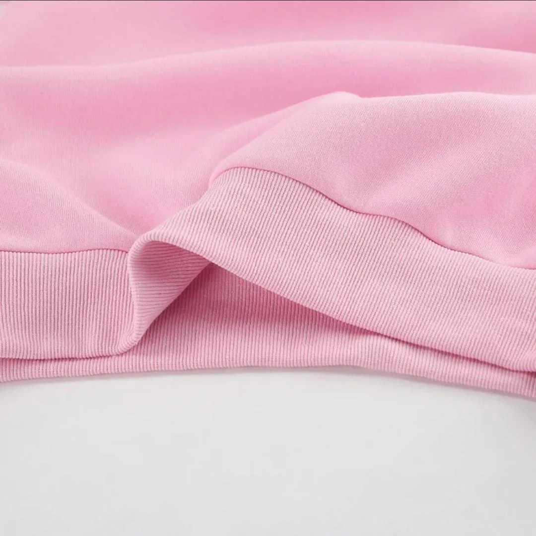Adler Statement Fleece Lined Coord Set In Pink - Image 9