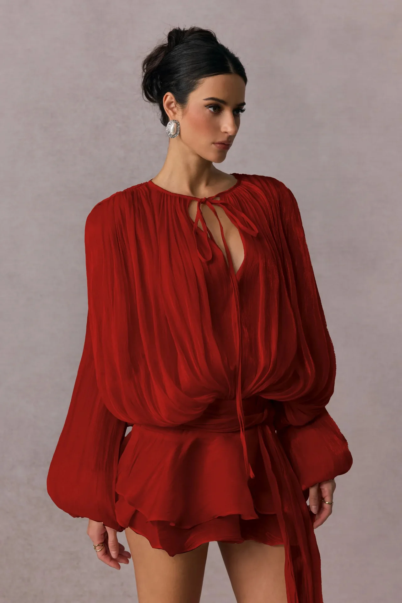 Aimee Ruffle Coord Short Set