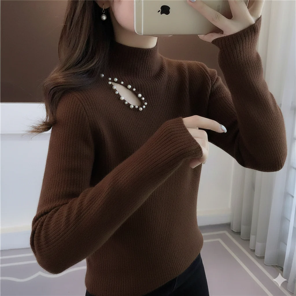 Alexis Pearl Fleece Sweater - Image 4