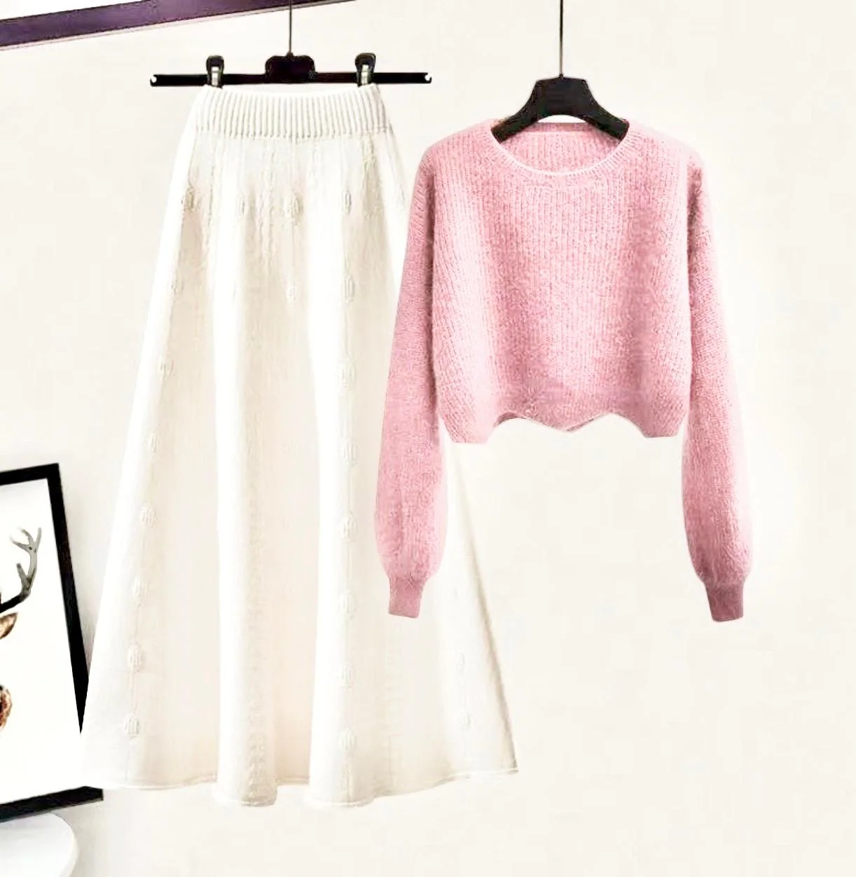 Alison Woolen Coord Set - Image 2