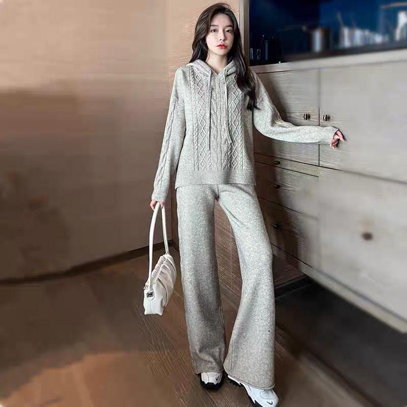 Aliva Knitted Woolen Coord Set - Image 2