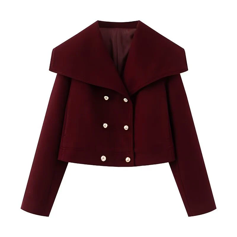 Amory Luxe Winter Crop Blazer - Image 3