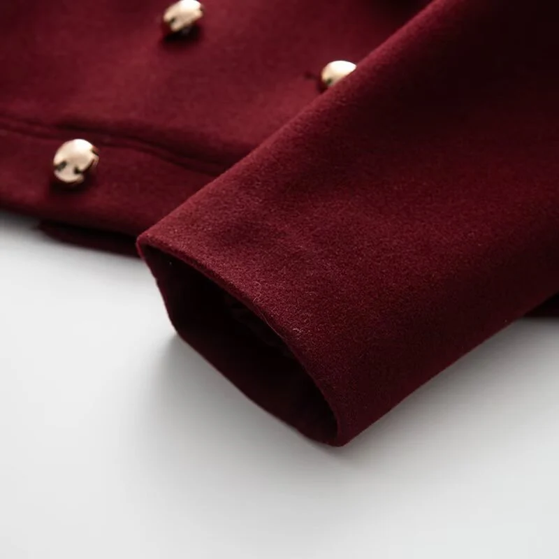 Amory Luxe Winter Crop Blazer - Image 6