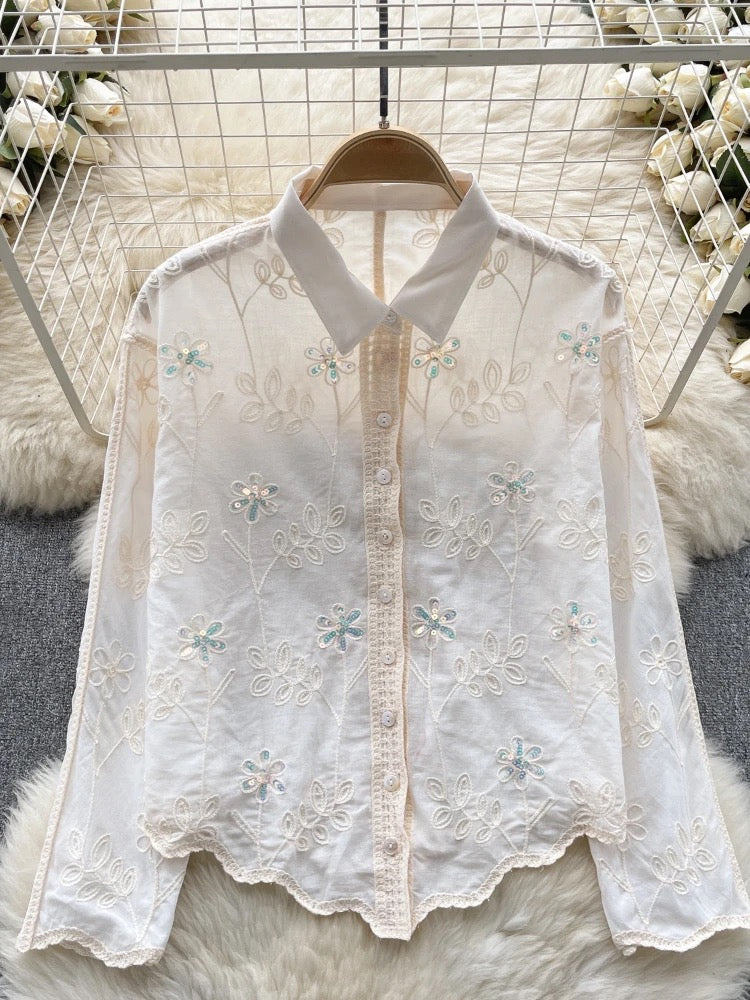 Andrew Embroidered Cotton Shirt - Image 3