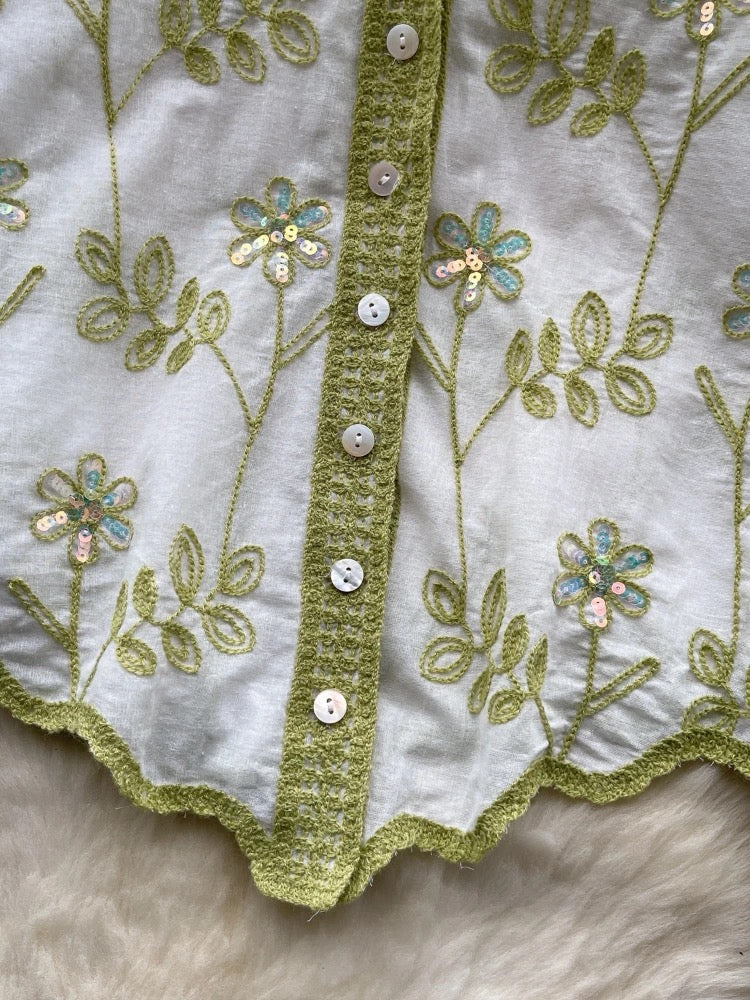 Andrew Embroidered Cotton Shirt - Image 5