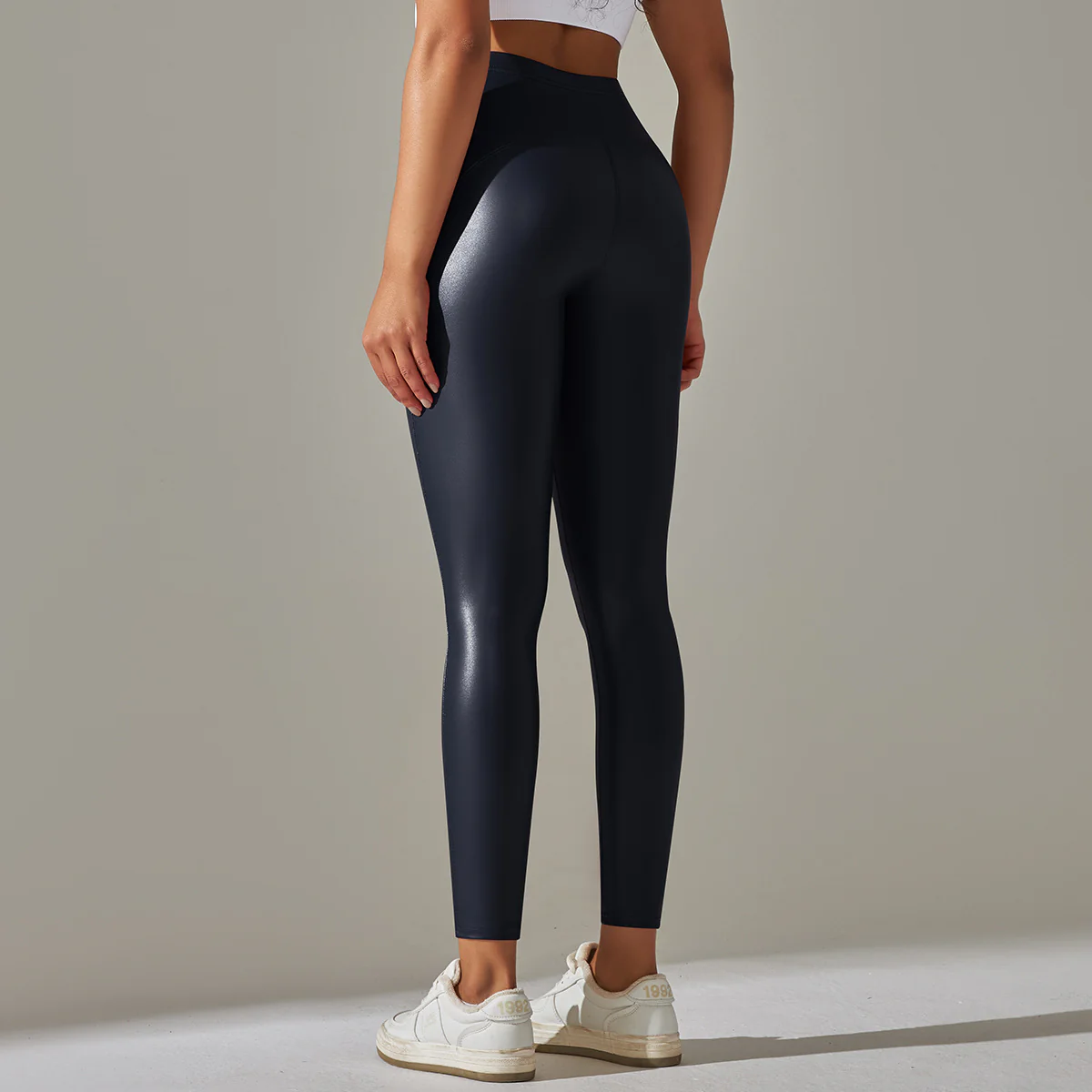 Anna Leather Slimming Warm Legging - Image 17