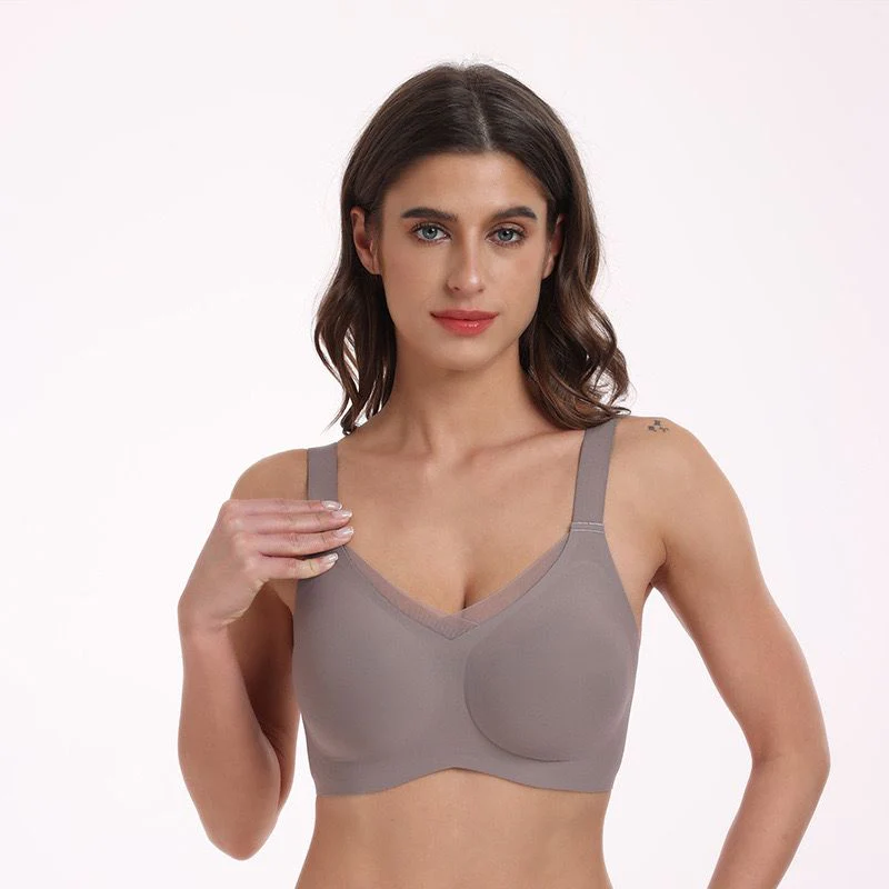 Anne Luxe Seamless Bralettes In Lilac Luster - Image 2