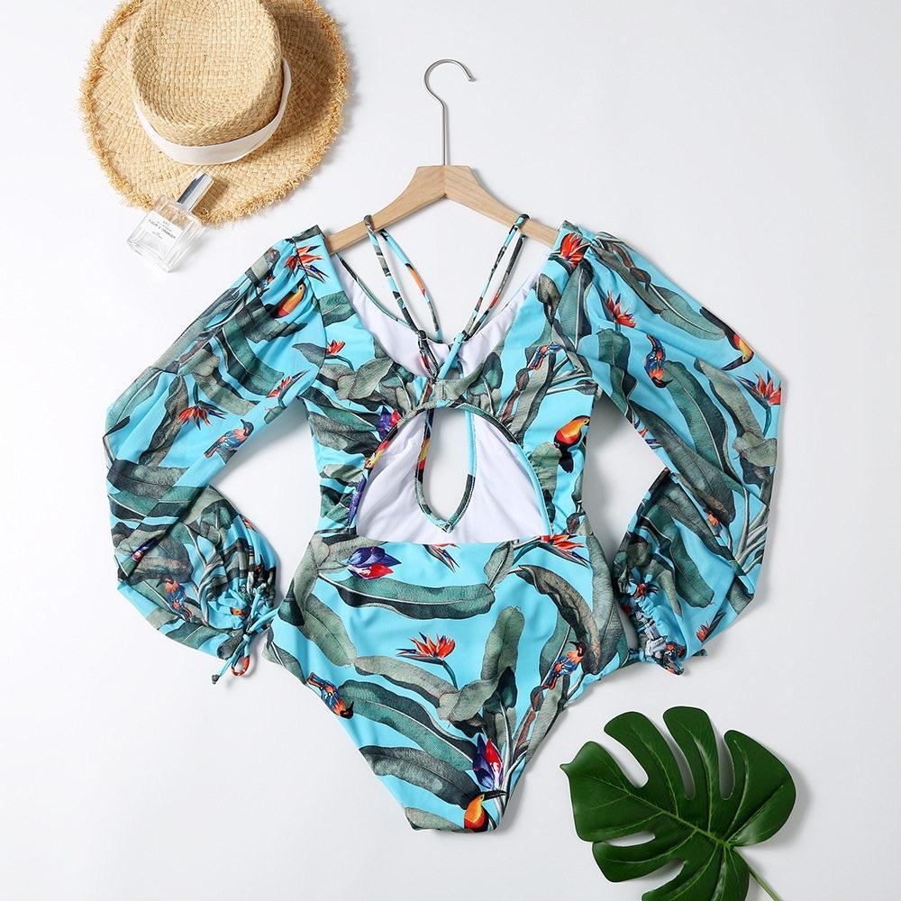 Aquamarine Luxury Swimsuit In Aqua - Image 3