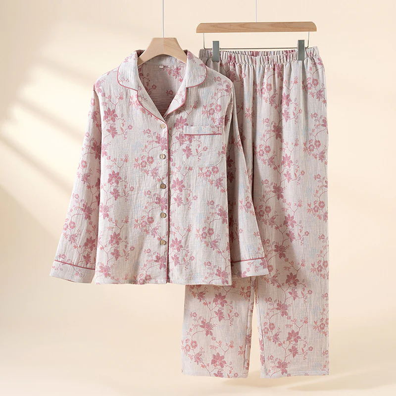 Aquila Floral Printed Nightsuit - Image 2