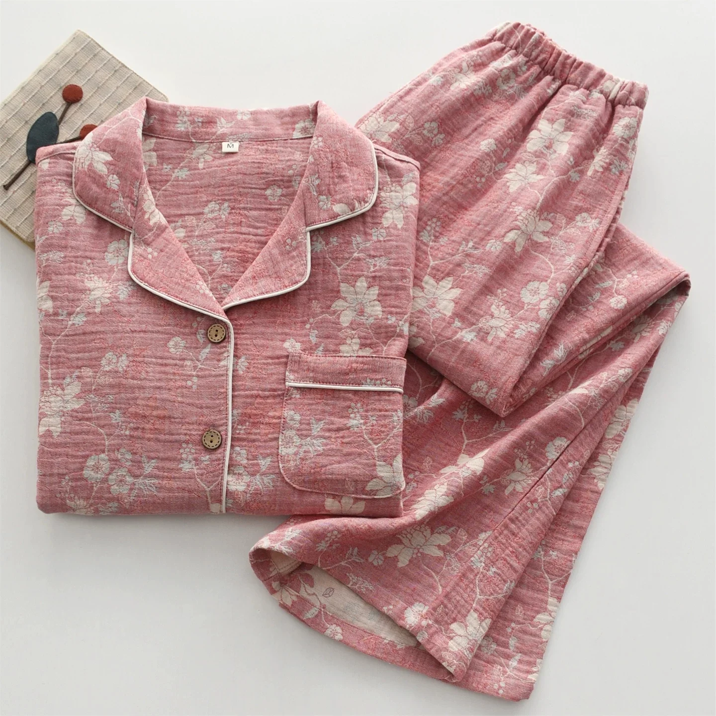 Aquila Floral Printed Nightsuit - Image 3