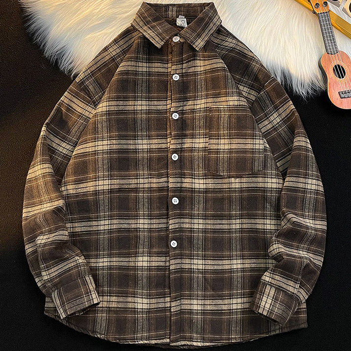 Ariane Fleece Oversized Woolen Shirt - Image 4