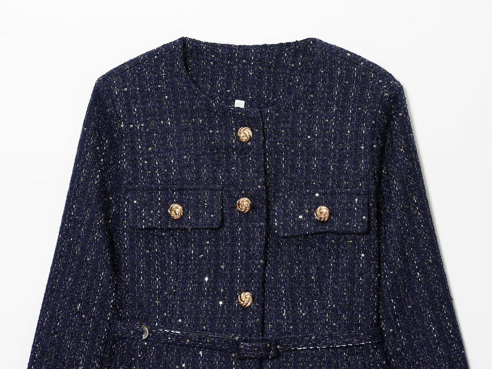 Aries Statement Tweed Jacket - Image 5