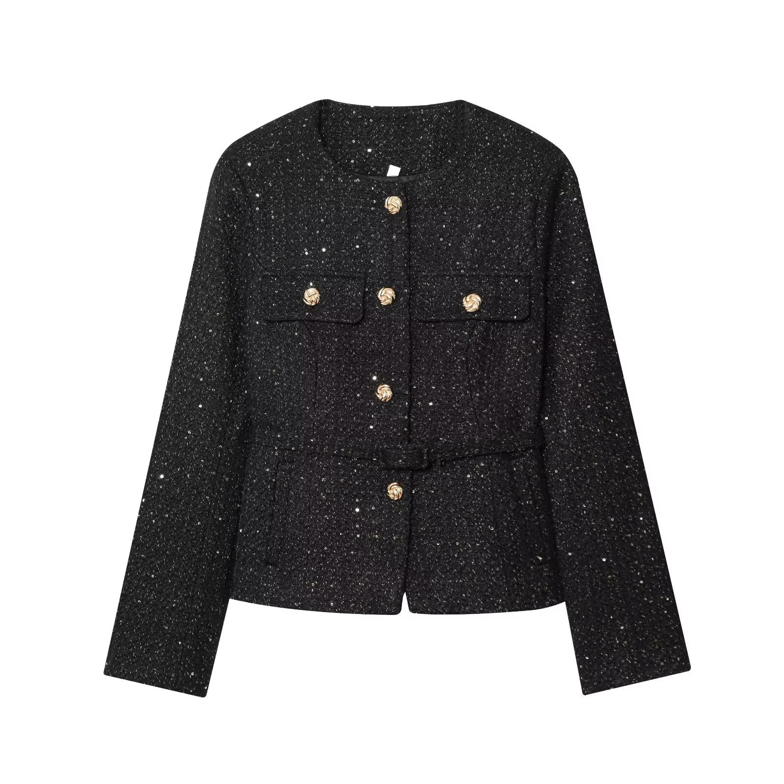 Aries Statement Tweed Jacket - Image 6