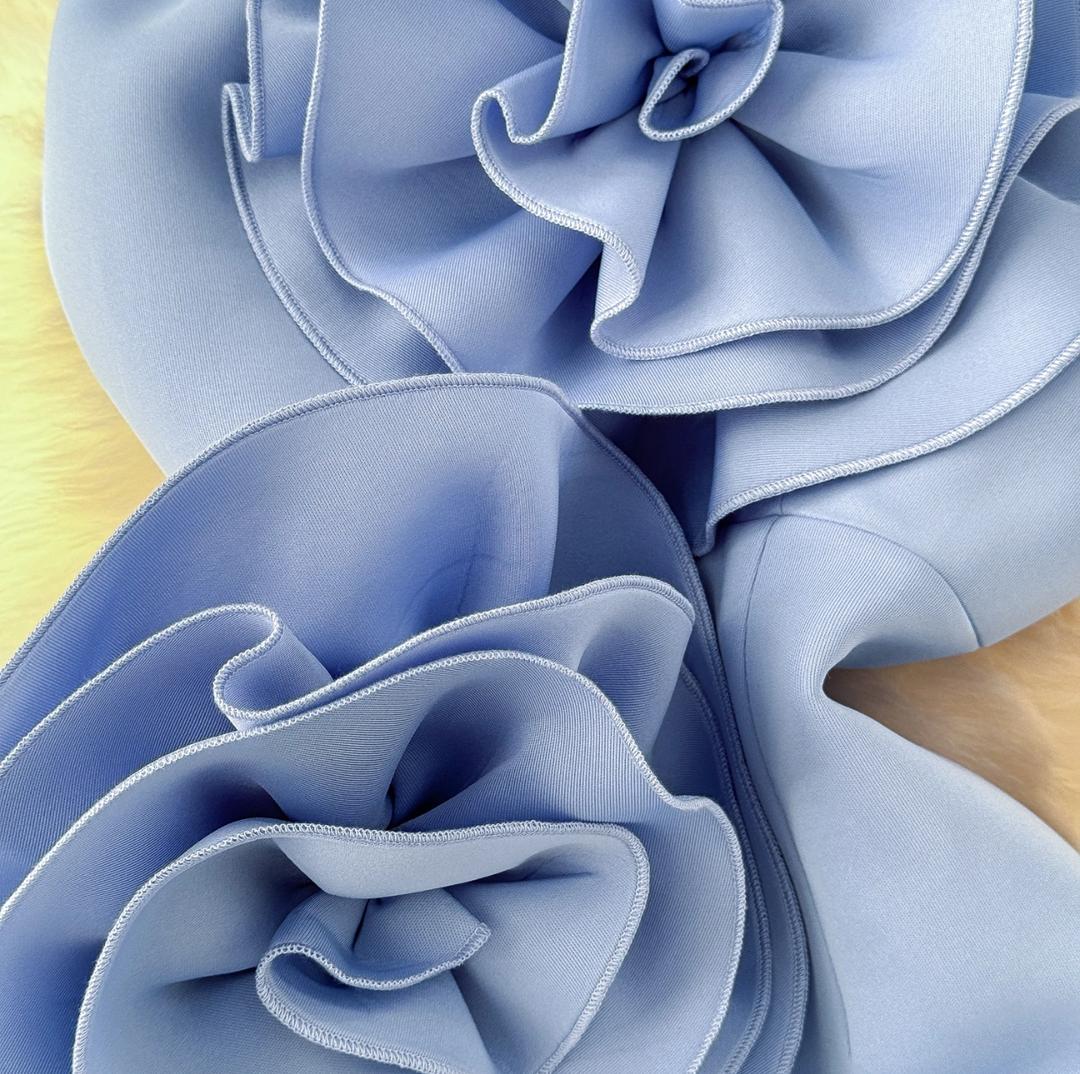 Arrow Statement Dress In Blue - Image 6