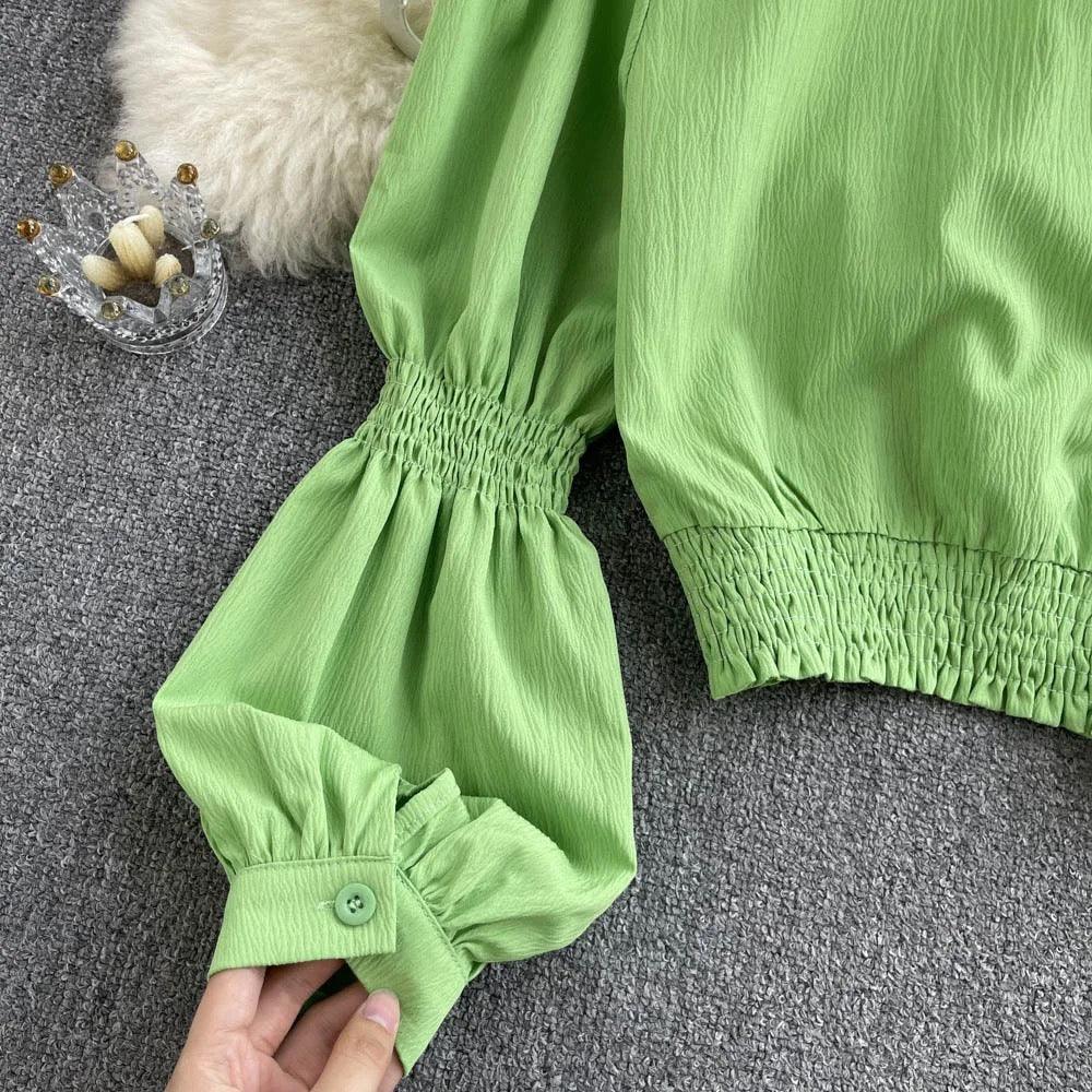 Astley Buttoned Y2K Summer Top - Image 12