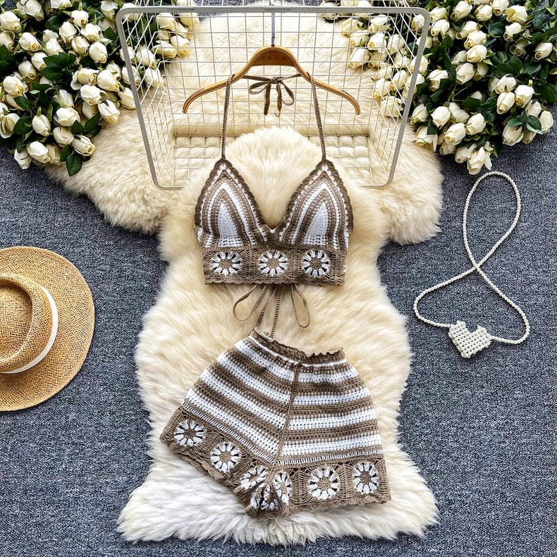 Athena 2 Piece Coord Set Resortwear In Pink - Image 3