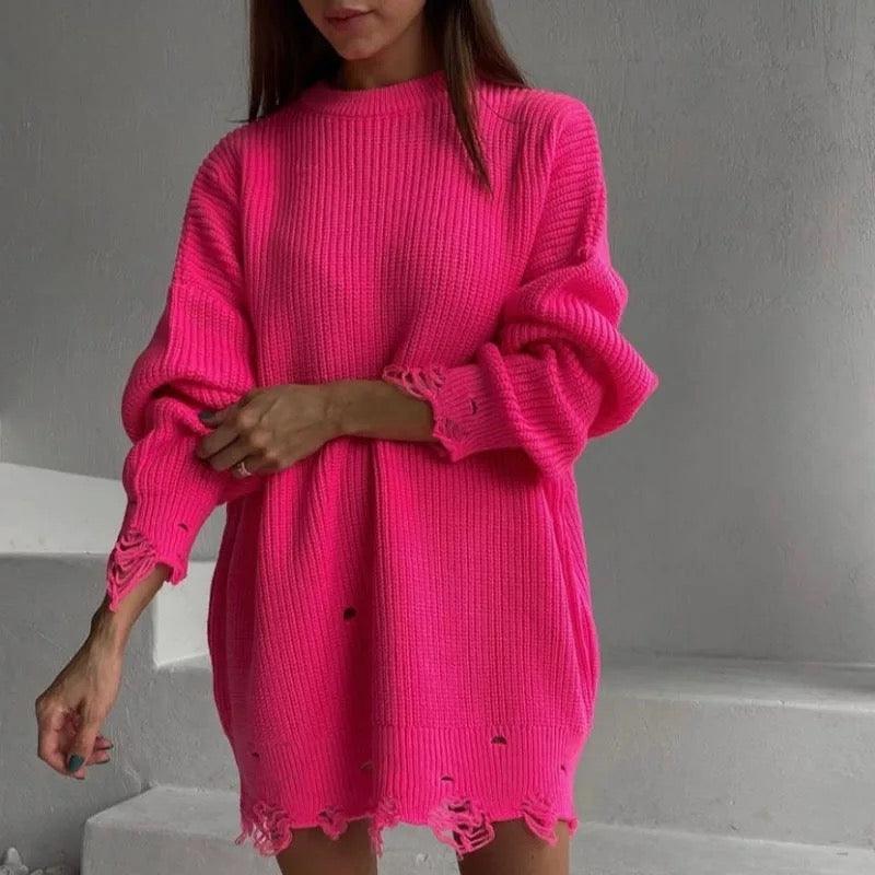 Avery Statement Winter Dress - Image 6