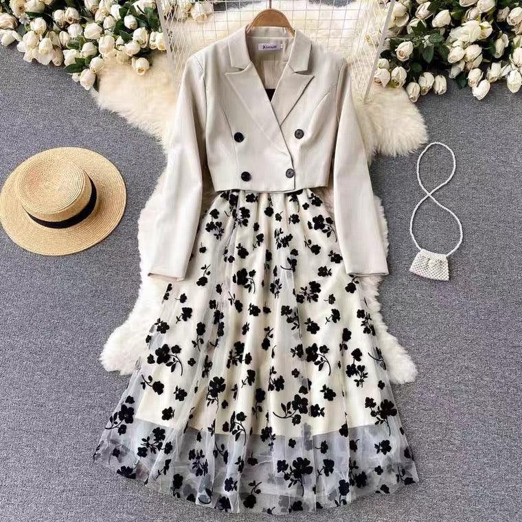 Bailey Coord Set In Beige - Image 4