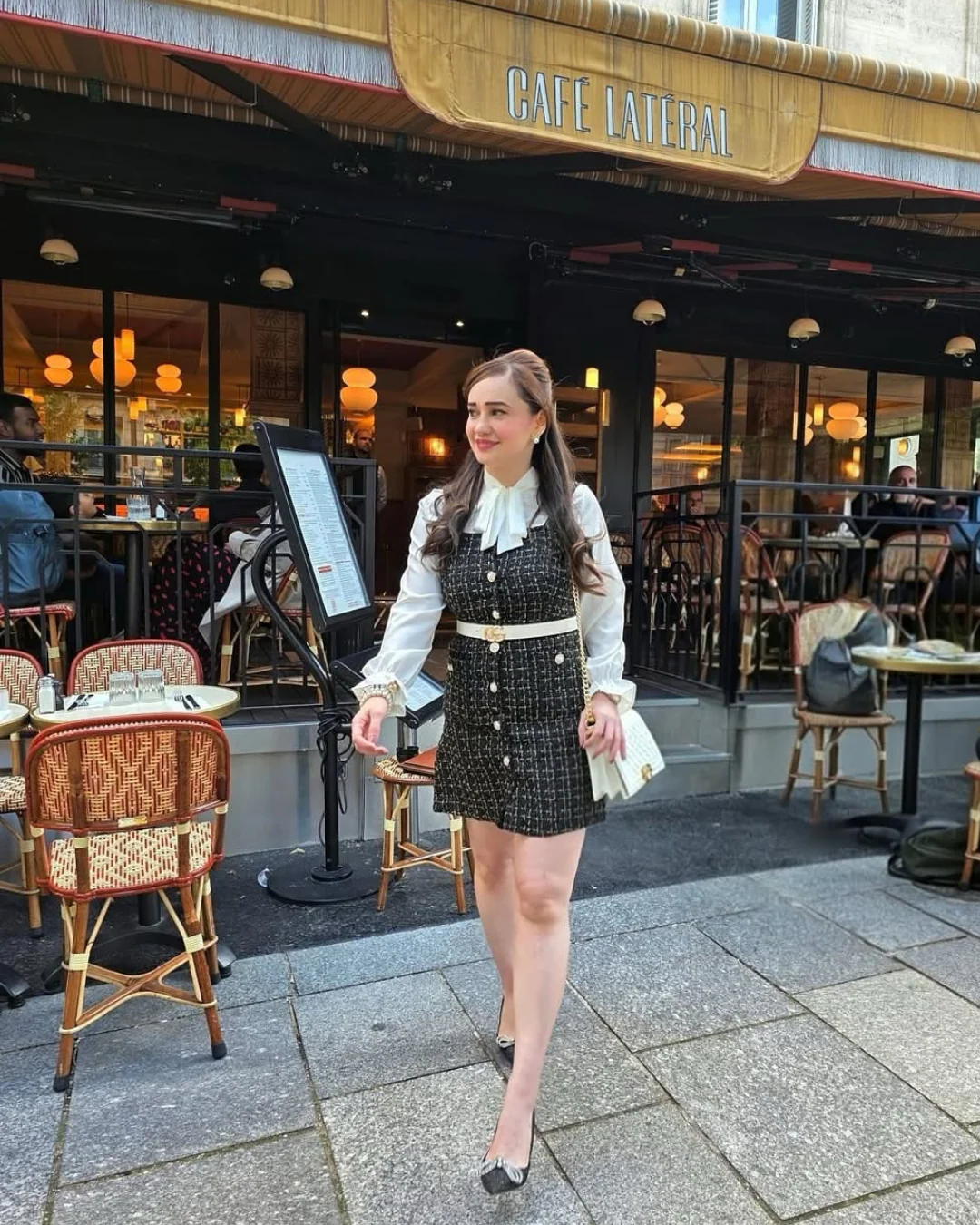 Barrow Tweed Dress