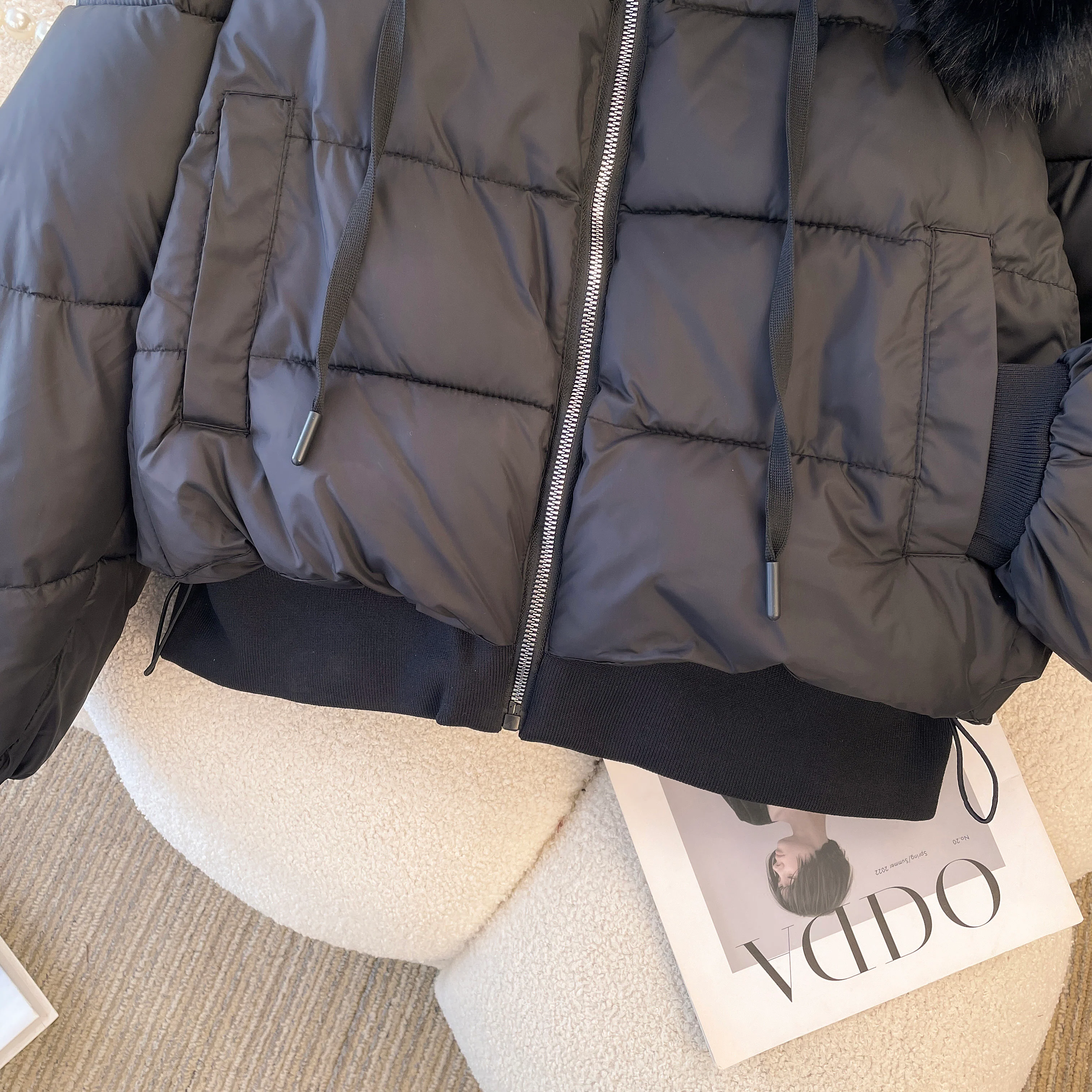 Bellamy Warm Parka Jacket with Fur - Image 10