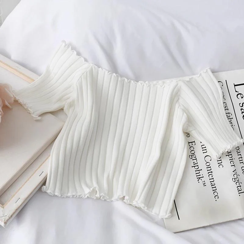 Beth Ribbed Tops - Image 5