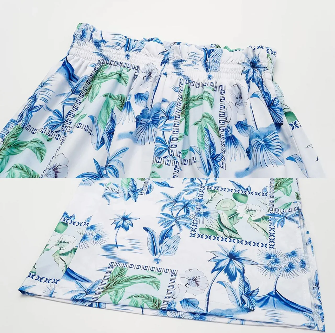 Bianca Swimwear Bikini With Pants Cover Up In Blue - Image 5