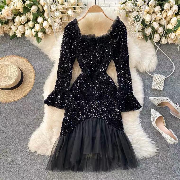Blair Sequined Party Dress - Image 2