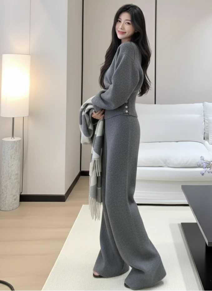 Blanche Premium Winter Coord Set - Image 3