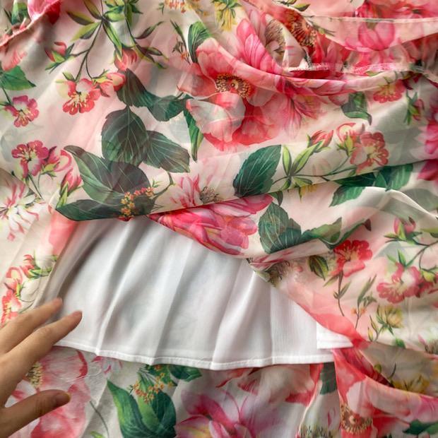 Botai Floral Maxi Dress In Pink - Image 4