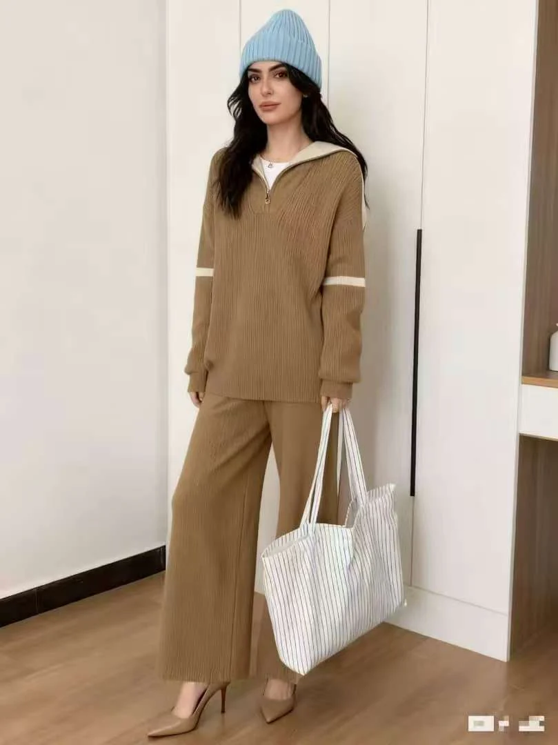 Caden Premium Woolen Coord Set - Image 2