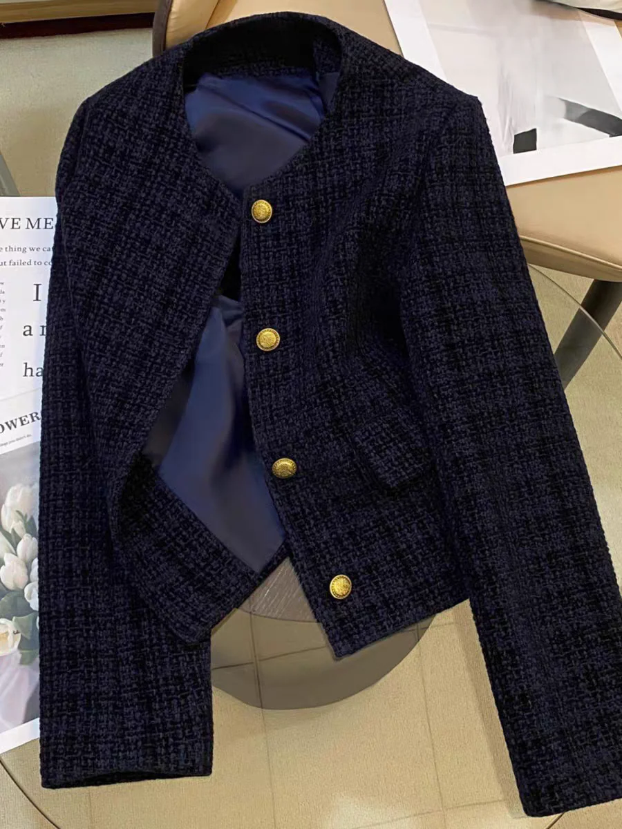Carlo Woolen Tweed Jacket - Image 7