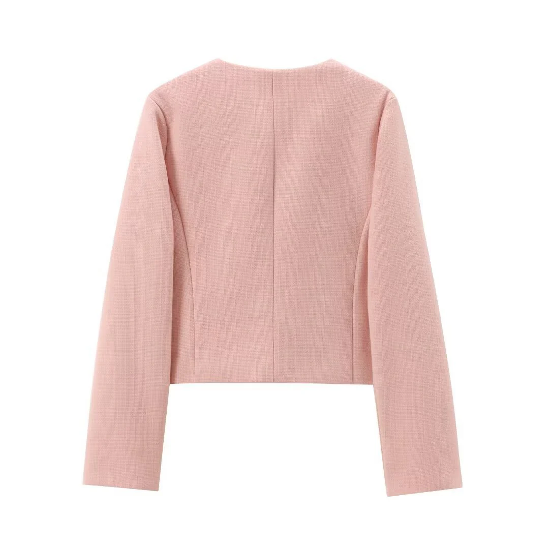 Carol Statement Woolen Tweed Coat - Image 6