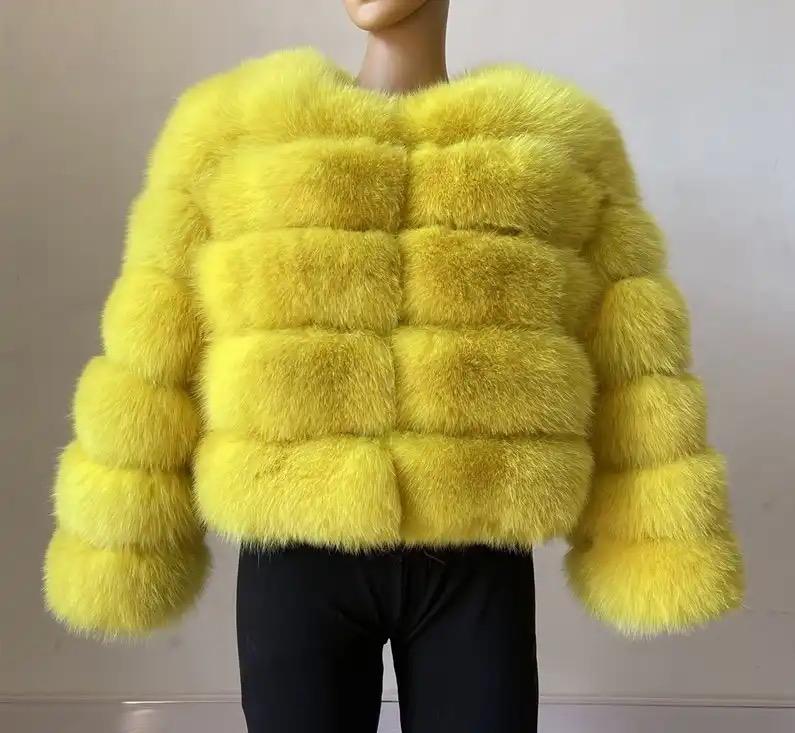 Carrie Bradshaw Luxury - Faux Fur Jackets - Image 14