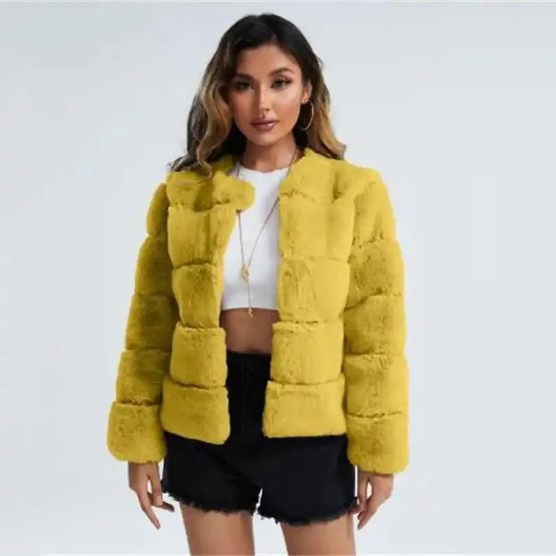 Carrie Bradshaw Luxury - Faux Fur Jackets - Image 6