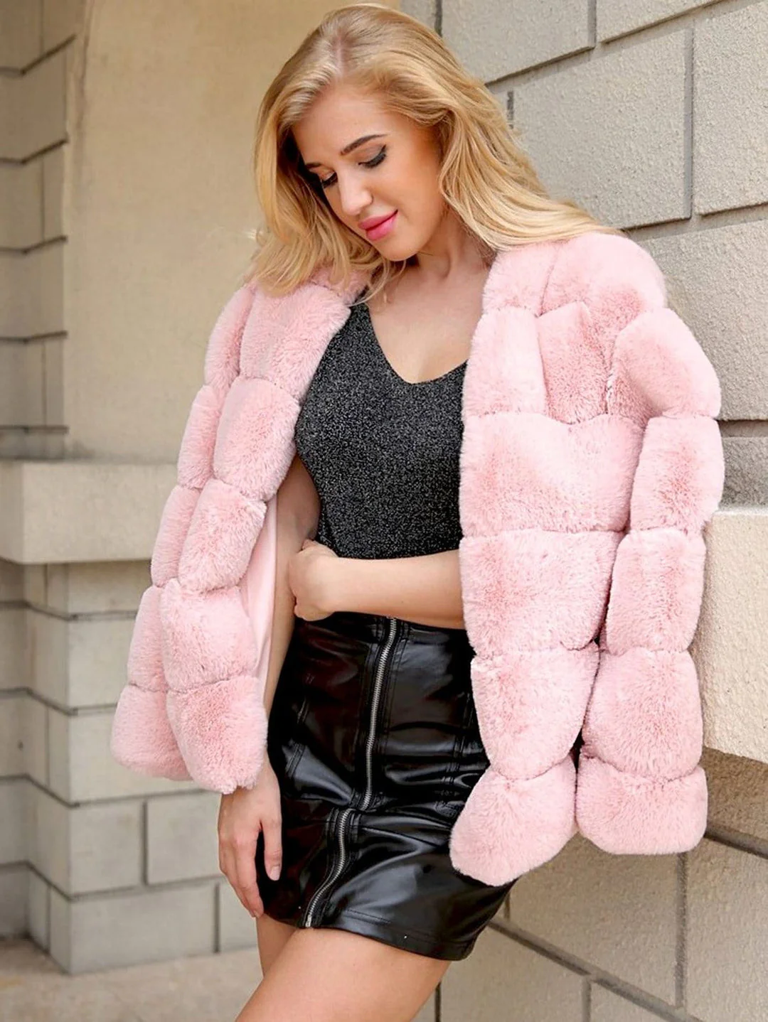 Carrie Bradshaw Luxury - Faux Fur Jackets - Image 7