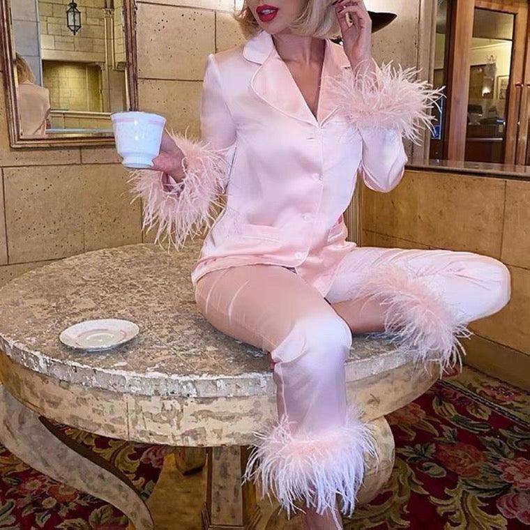 Carter Luxury Satin Nightsuit - Image 4