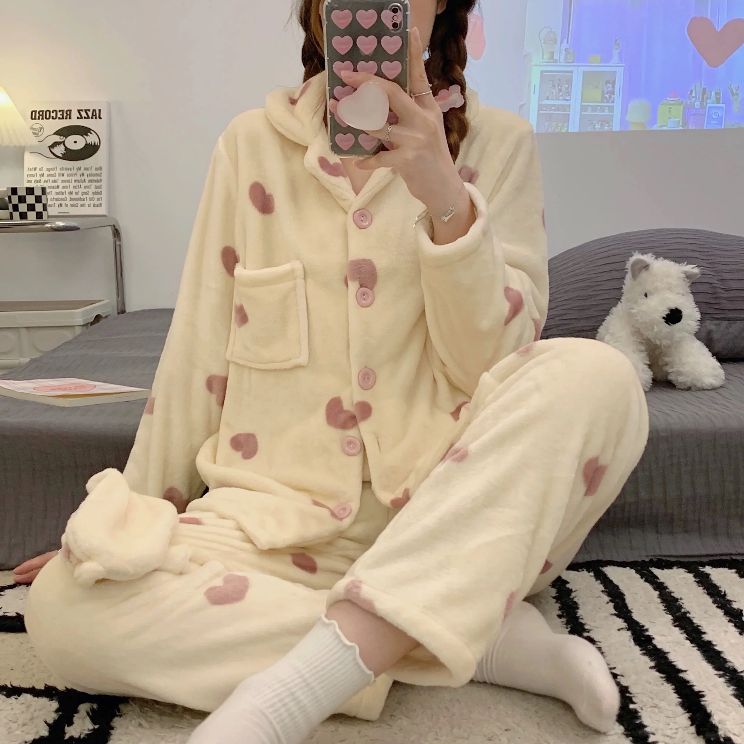 Casper Fleece 3 pc Nightsuit - Image 5