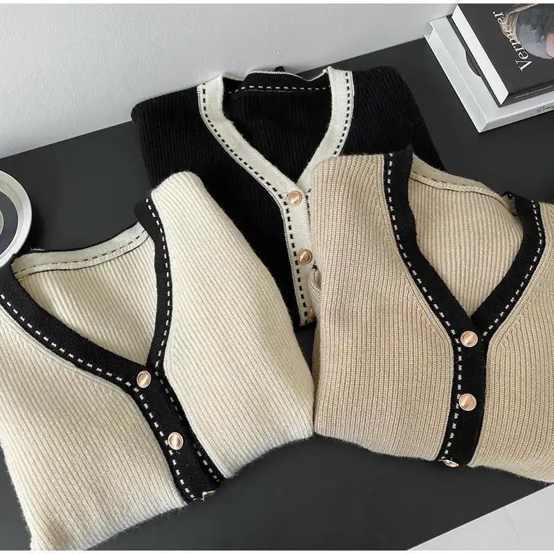 Caspian Buttoned Sweaters - Image 8
