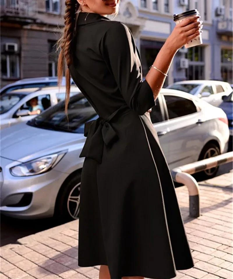 Catherine Wrap Dress - Image 4