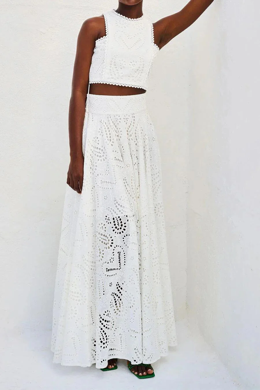 Celine Eyelet Summer Coord Set - Image 11