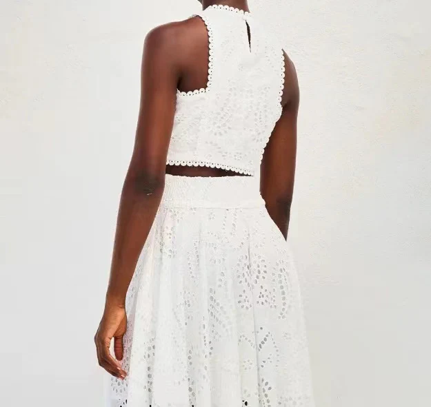 Celine Eyelet Summer Coord Set - Image 3
