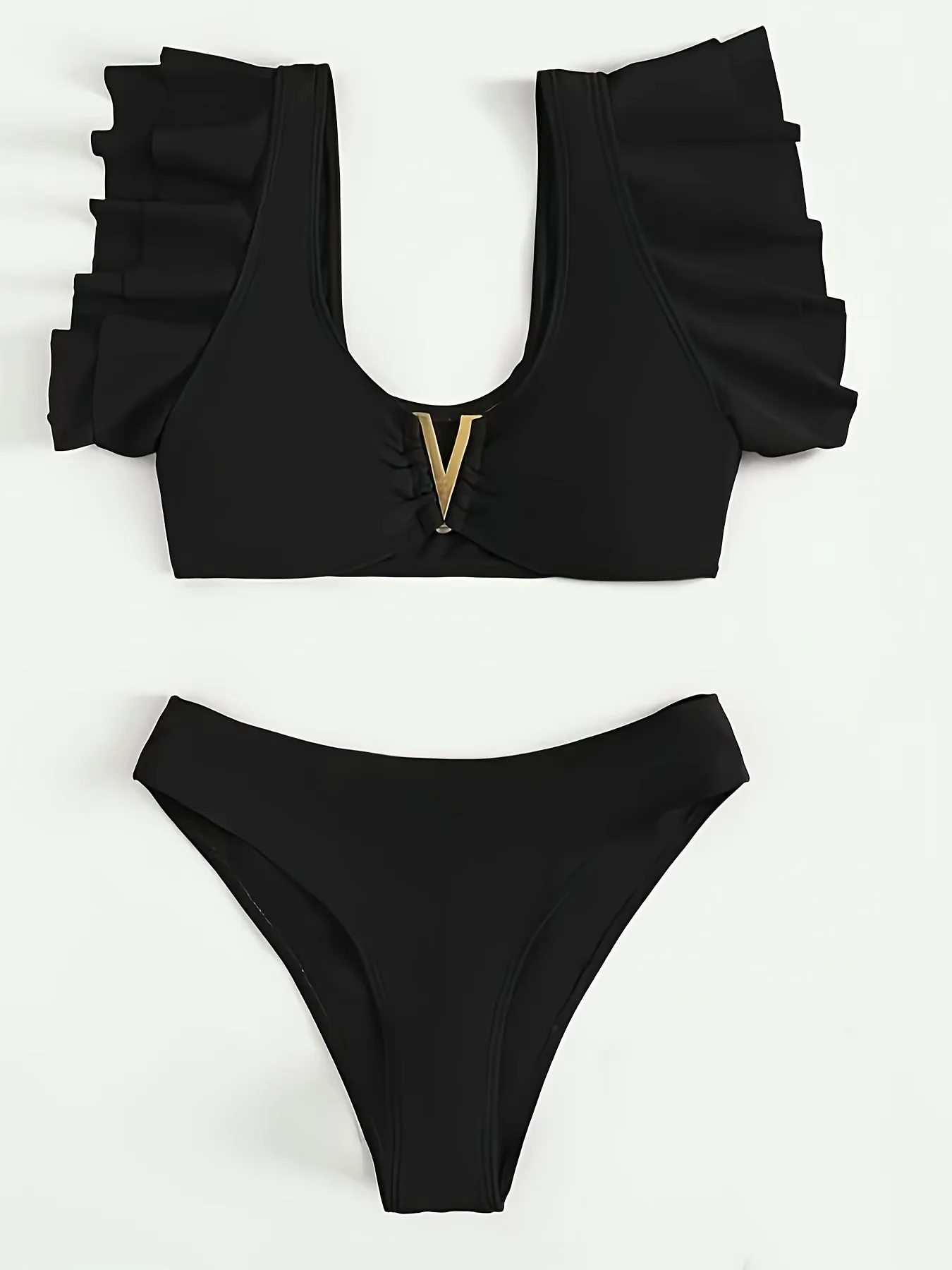 Charlotte Ruffle Bikini Swimsuit - Image 2