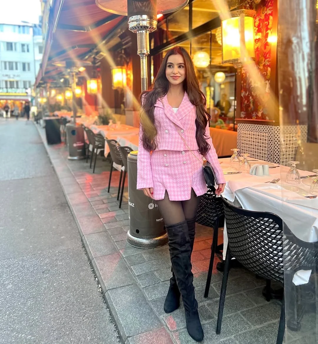 Chloey Luxe Tweed 2 Pc Set - Set of Jacket and Skirt - Image 8