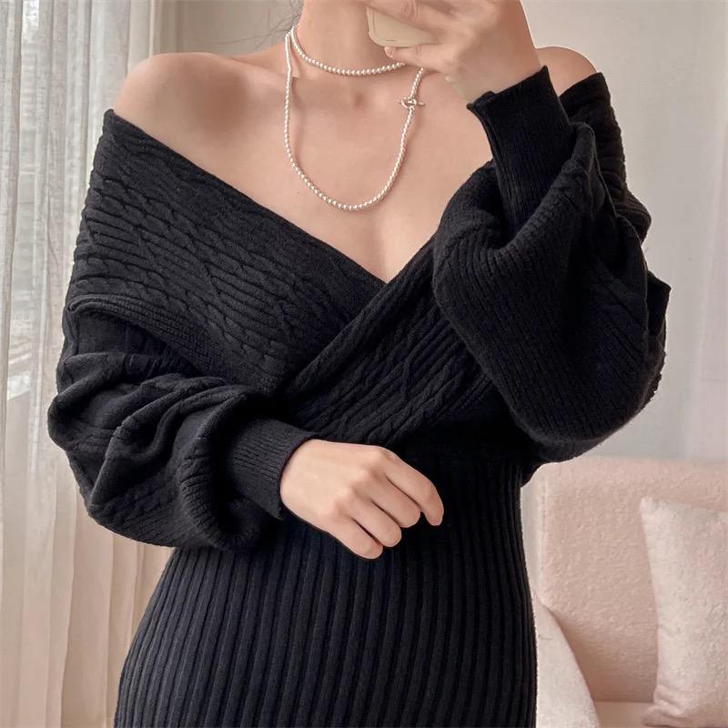 Clio Winter Knitted Dress - Image 10