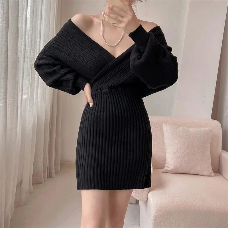 Clio Winter Knitted Dress - Image 5